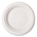 Vegware VWP016NFA Compostable Plate 6" Dia White 1000/CARTON New. Price: $48.17.
