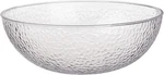 Lillian Collection Stunning Clear Plastic Round Hammered Bowl - 12" (1 Pc.) New. Price: $28.63.