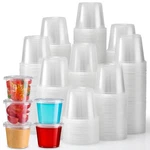Vitever 120 Sets 5.5 Oz Portion Cups With Lids, Small Plastic Multi-color New. Price: $38.98.