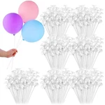 600 Plastic Balloon Sticks With Cups Reusable Holder For Party Wedding Decor New. Price: $49.07.