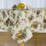 Elrene Home Fashions Fresco Fruit Stain 102" X 60" (rectangular), Jewel New. Price: $31.99.
