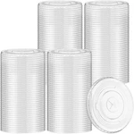 200 Pcs Clear Flat Lids Plastic Disposable Pet Cup With Straw Slot Fits ... New. Price: $32.16.