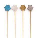 Bamboomn Cocktail Appetizer Winter Holiday Snowflake Skewers Picks New. Price: $13.95.