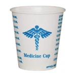 Solo Graduated Medicine Cups 3 Oz Medical Print Wax Coated Paper - Case Of 1,000 New. Price: $114.95.