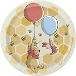 Unique Disney Winnie The Pooh Round Dessert Plates - 7" (pack Of 8) Colorful New. Price: $5.99.