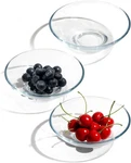 3 Pack 6 Inch Tempered Glass Bowls Small Set Shallow Desser... New. Price: $28.61.