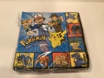 Pokemon Gotta Catch'em Birthday Party Supplies Large Napkins New Factory Sealed. Price: $10.00.