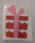 Paper Beverage Napkins Holiday Gift Theme Haynes Besco 3-PLY Packs 16 Red Pink New. Price: $8.99.