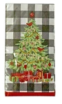Christmas Tree Guest Napkins Paper Black Gingham Design 32 Ct Ply Made Usa New. Price: $16.00.