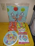 Cocomelon Party Supplies Plates Tablecloth Napkins Helium Ballon New .. Price: $35.00.