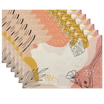 6 Pcs Boho Flowers Table Mats,abstract Geometic Placemats Waterproof Washable... New. Price: $28.68.