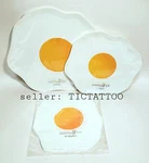 Yolks On You Jollity & Co 8 Dinner Plates, Dessert 16 Napkins New. Price: $18.00.
