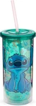 Silver Buffalo Disney Lilo And 20 Ounces, Stitch Sitting Tropical New. Price: $24.29.