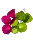 30 Pack Plastic Baking Cups Reusable Muffin Liners Non-stick Cake Molds . New. Price: $14.99.