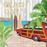 Paperproducts Design Beach Days Of Summer Beverage Napkins, 20 Count New. Price: $9.99.