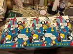 Vintage Hallmark Peanuts Paper Table Cloth 102 Charlie Brown Snoopy Used. Price: $16.99.