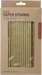 Kikkerland Paper Drinking Straws Box 144 Gold Metallic Biodegradable CU209 New. Price: $10.95.