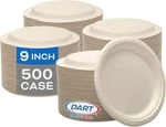 Dart Solo Proplanet Compostable Fiber Plates, 9 In Round Pfas-free New. Price: $66.26.
