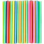Colorful Multicolor Disposable Plastic Smoothie Straws Boba Milkshake Party Tabl New. Price: $50.55.