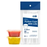 Edi Clear Disposable Plastic Portion Cups With 50 Count (pack Of 1), New. Price: $11.94.