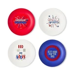 Way To Celebrate Patriotic 4TH Of July Plastic 8IN Salad Side Plates Set New. Price: $19.99.