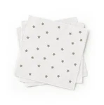 100 Recycled Paper Cocktail Napkin Grey Star 200 Pack Party Supplies New. Price: $20.60.