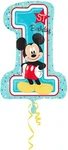 Amscan International 3434301 "mickey Mouse 1ST Birthday Super Shape" Foil New. Price: $12.99.