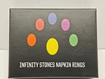 Lootcrate Marvel Avengers End Game Gear + Goods Infinity Stones Napkin Rings Nib New. Price: $15.00.