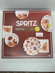 Spritz Fall Theme Party Kit For 8 Place Cards Snack & Dinner Plates Napkins New. Price: $8.99.