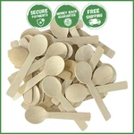 200PCS Mini Wooden Disposable Spoons Biodegradable Compostable Birchwood Cutlery New. Price: $15.27.