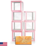 Ledido Transparent Balloon Boxes With 78 Letters Numbers, Pink Baby New. Price: $50.47.