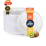 Supreme Select White Disposable Plastic Plates Set Of 200 9 Inch, New. Price: $46.54.