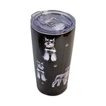 Schnauzer Serengeti 16 Oz. Stainless Steel, Vacuum Insulated Tumbler With Spill New. Price: $27.49.