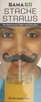 Gama-go / Mustache Reusable Straws Set Of 6 New In Package. Price: $6.95.