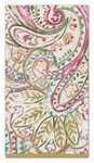 Painted Paisley Gold Dust Caspari 15 Triple-ply Paper Guest Towels / Napkins New. Price: $6.99.