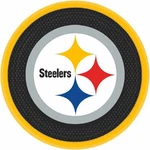 Pittsburgh Steelers Nfl Football Sports Banquet Party 9" Paper Dinner Plates New. Price: $10.99.