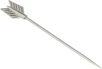 Cork Pops Stainless Steel 6 Inch Arrow Cocktail Pick Set Of New. Price: $15.99.