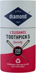 Pack 250CT Diamond Wooden Toothpicks Dispenser Oral Care Catering Party Bamboo New. Price: $23.75.