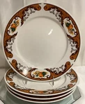 American Atelier 5733 Pumpkin Harvest 10.5 Dinner Plate Set - Of 4 Used. Price: $24.95.