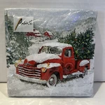 Ambiente Studio Christmas Pick Truck Paper Luncheon 20PC Napkins Decoupage New. Price: $9.99.