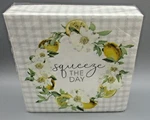 Creative Converting 48 Count Lemon Squeeze The Day Paper Luncheon Napkins New. Price: $9.95.