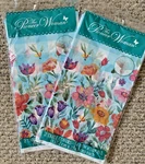 4 Pioneer Woman Spring Floral Blue Check Plastic Tablecloths Shabby Chic Party New. Price: $14.84.