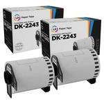 Ld Compatible Set Of DK-2243 White Paper Tape Roll For Brother QL-1050 New. Price: $19.99.