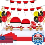 162PCS Animation Party Supplies Decorations For Birthday,cartoo New. Price: $43.66.