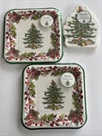 Spode Pinecone Disposable Paper Lunch Plates Square Christmas Party & Napkins New. Price: $29.97.