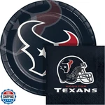 Trendware Houston Texans Paper Plate And Napkin Party Kit, Serves 16 New. Price: $34.99.