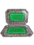 Vintage Touchdown Platter Football Snack Tray Ullman Co. Made Usa Set Of 2 Used. Price: $24.99.