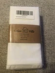 Urban Villa 12 White 18"X18" 46X46CM Napkin Set New Package 100% Cotton. Price: $16.97.
