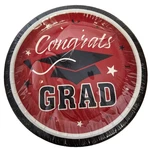 Oriental Trading Red Black And White Graduation Paper Dessert Plates 25CT New. Price: $6.95.