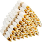100 Pack Pre Rolled Gold Plastic Silverware Set With Napkins,disposable Wrapp... New. Price: $96.14.